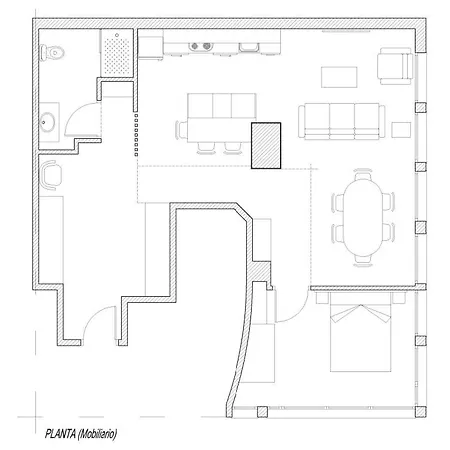 Apartamento Loft Torres Centro Oviedo